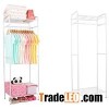 Cheap Portable Pipe Coat Clothing Garment Rack
