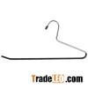 Colored Custom PVC Coated Wire Metal Pant Hangers For Home