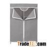 T Style D Style Door Portable Closet Non Woven Fabric Wardrobe