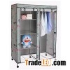 Portable Large Canvas Wardrobe Canvas Armoires With Wheels Amazon