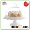 Plastic Melamine Square 14 Pedestal White Wedding Cake Stands