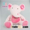 Pink Elephant Embroidered Letter Stuffed Animals