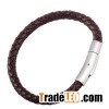 Genuine Braided Leather Bracelet