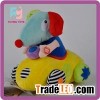 Driving Dog Car W/sound And Light Plush Toys