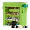 Nice Cheap Plastic Low Shoe Rack With Cover