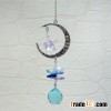 The Moon and Star Glass Crystal pendant Suncatcher Ornament