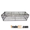 Iron Holder /Rectangular Iron Basket /metal Flower Box Holder With Hook