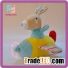 Rabbit Plane W/sound Shaking Plush Toys