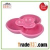 Plastic Serving Chip And Dip Platter And Melamine Server Chip And Dip Trays Set