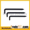 Black Square Steel Hook, Black Strong Rust Proof, Square Shank, Chinese Factory, Germany Quality