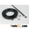 Stainless Steel Epoxy Coated Cable Ties-wing Lock Type