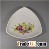 Triangle Shape Melamine Dishware Dessert Dinner Plates
