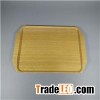 Wood Grain Luxury Dining Room And Tea Café Use Melamine Serving Tray