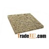 Cement wood wool sound absorbing panel diffuser