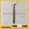 Annular Ring Shank Concrete Steel Nail, Blue Or Black Or Galvanized Surface, Ring Shank, Flat Head,
