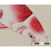 Oriental Classic Carp Pond Hand Painted Pure Wall Paper