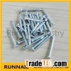 Galvanized Round Concrete Steel Nail For Clip Use, Accurate Diameter, Size Customized, Hot Sales