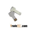 Silver Aluminum Key USB Flash Drives