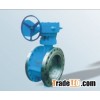 Worm wheel expansion metal seal butterfly valve
