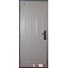 6 panel wooden edge steel door