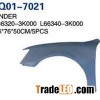 Sonata 2004 Fender, Inner fender, Inner Lining, Front Fender, Mud Guard, Rear Inner Fender (86813-3K