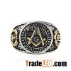 Stainless Steel Masonic Ring
