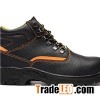 Safety Work Boot Steel Toe Upper Leather Shoe