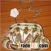 Rose Beaded Ladies Clutch Evening Satchels Handbag