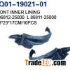 Accent 2000 Fender, Inner fender, Inner Lining, Front Fender (66321-25350, 66311-25350, 66320-25350,