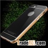 Iphone 6 S Plus Aluminum Frame Tempered Glass Back Cover Lock Button Stand Function Phone Case