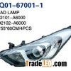 I30 2013 Auto Lamp, Headlight, Tail Lamp, Back Lamp, Fog Lamp, Fog Lamp Cover (92102-A6000, 92101-A6