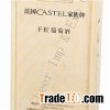Pine Wood Pull-out Cover Wine Box