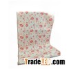 Women's Lovely Flower Shape Dress Fabric