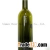 750ml Dark Green Color Glass Bordeaux Bottle (PT750-0005DG)