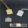 Die-Cut Metal Jewelry Tag