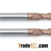2 Flute Nano Copper Ball Nose End Mills For 60HRC