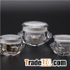 Diamond  Shaped Acrylic Cosmetic Jar