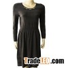 Slim And Nail Bead One-piece Dresses
