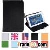 Leather Folding Folio Tablet Case Cover