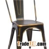 Spray Painted Metal Dining Chair