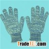 7G 100% Cotton PVC Dotted Glove