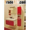 Red Bathroom Cabinet