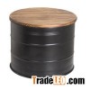 Pine Wood Top Dining Table