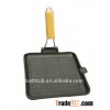 Square cast iron skillet