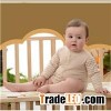 Fashion Long Sleeves 100% Organic Cotton Baby Bodysuit Romper Jumpsuit
