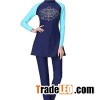 Womens' Print Full Covered Swimsuit Muslim Swimwear, Burqini Islamic Swimming Wear