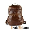 Vintage Men Casual Canvas Leather Backpack Rucksack Bookbag Satchel Hiking Bag