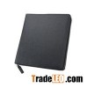 Black PU Leather A5 Size Filofax Cover Business Notebook