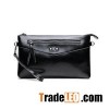 Ladies Genuine Leather Clutch Bag With Black Color