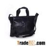 Leather Top Zipper Laptop Computer Briefcase Business Bag